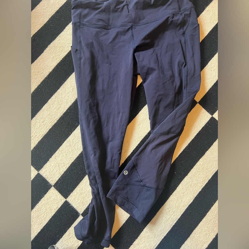 Lululemon pace rival crop size 10 purple